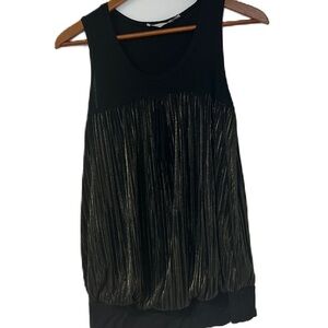 Jules and Jim Maternity Black Sleeveless top Size Large